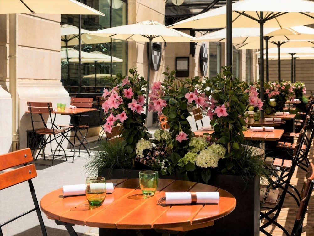  The terrace
